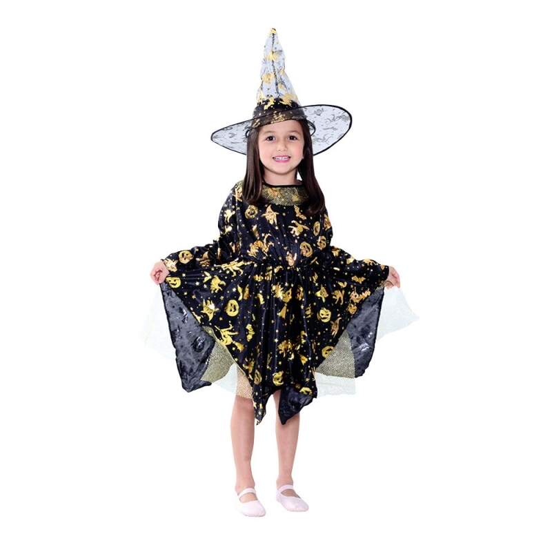 Vestido Bruxa Infantil