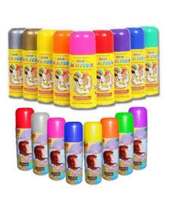 Spray colorir cabelo