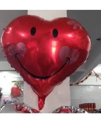 Balão Coração sorriso