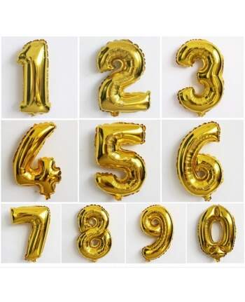 Balão números